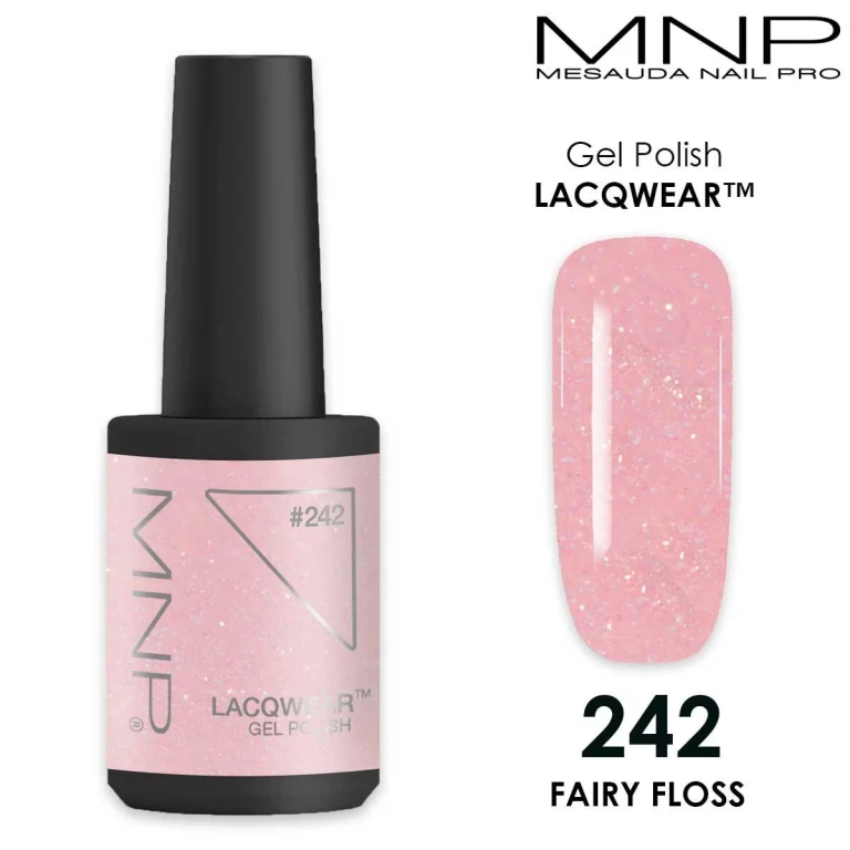 Lacqwear Mnp 10 Ml Gel Polish 242 Fairy Floss