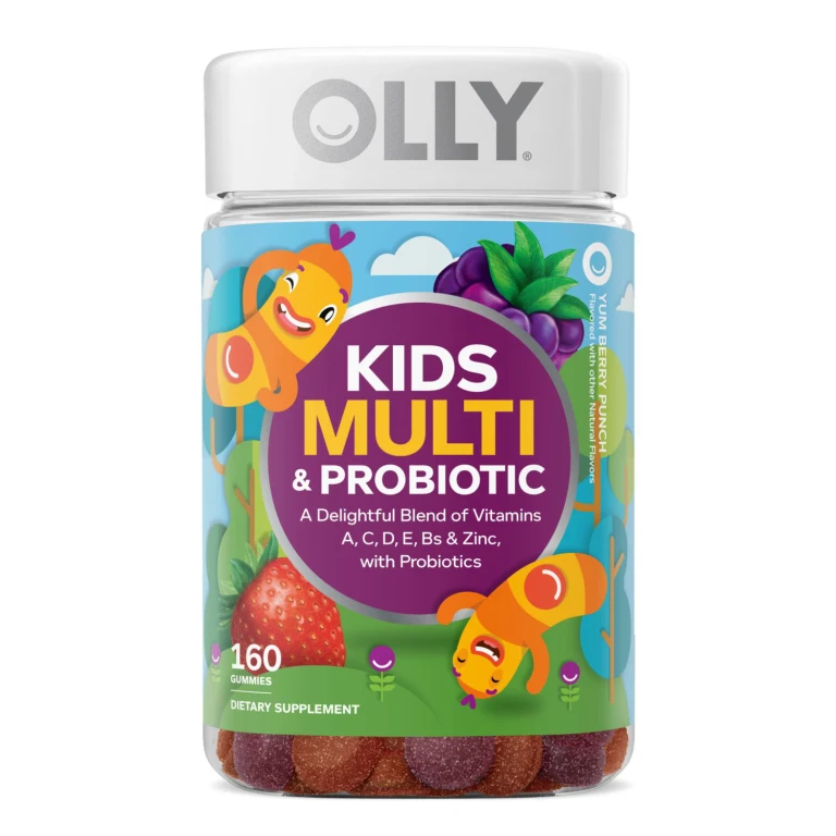 Kids Multivitamin + Probiotic Gummy, Berry, 160 ct.