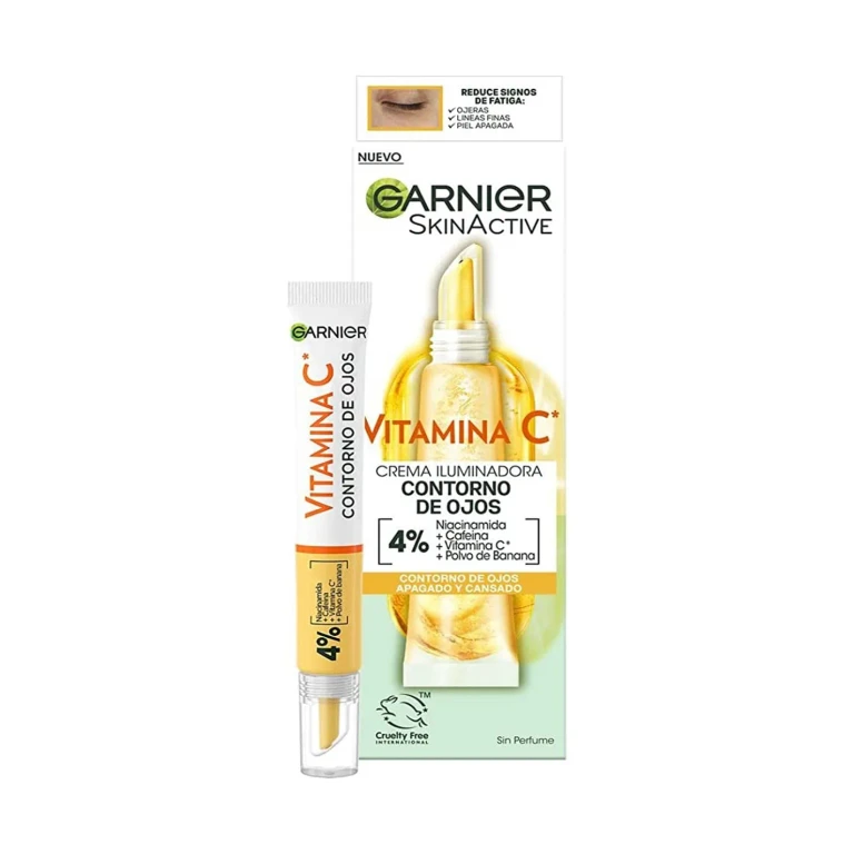 Illuminating eye contour cream with vitamin C Garnier Skinactive 15 ml