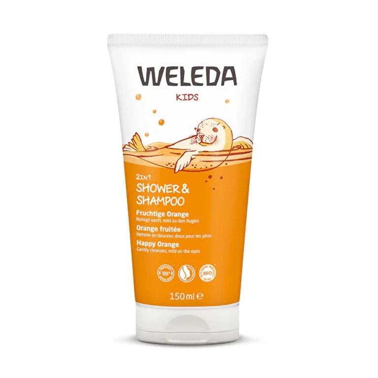Shower Cream and Shampoo 2 In 1 Happy Orange 150 Ml
