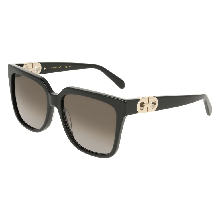 Grey Gradient Square Ladies Sunglasses SF2109S 001 58