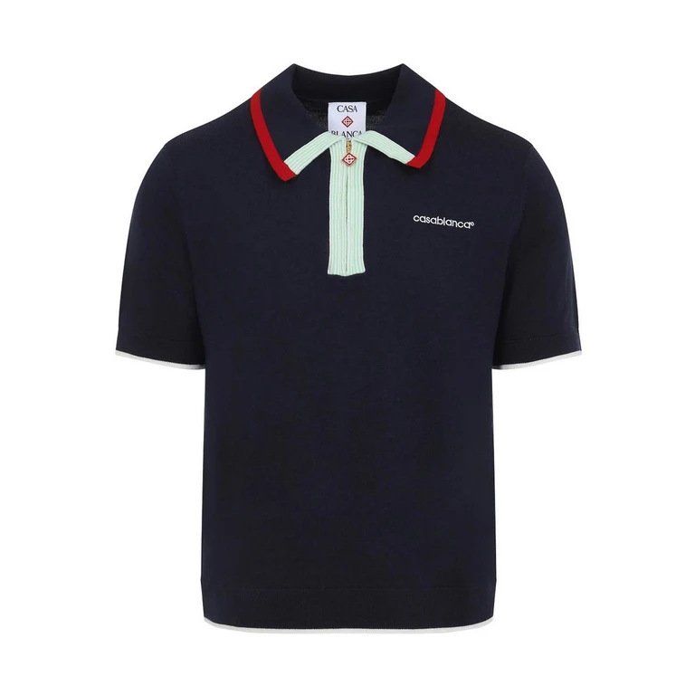 Casablanca Polo - Bleu Foncé (MPF26KW84601)