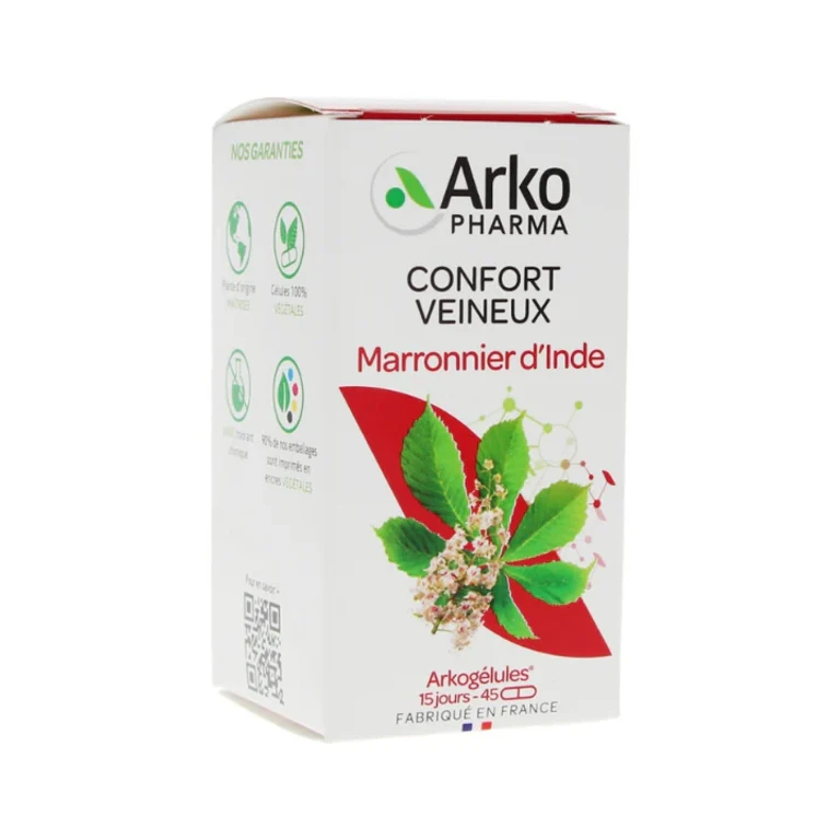 Arkocapsule Comfort Venoso Horse Chestnut Bio 45 Capsules