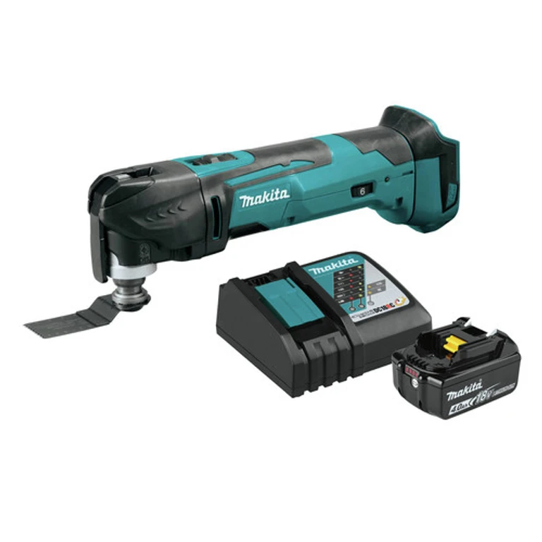 18V LXT Brushless Lithium-Ion Cordless Multi-Tool with Battery and Charger Starter Pack Bundle (4 Ah)