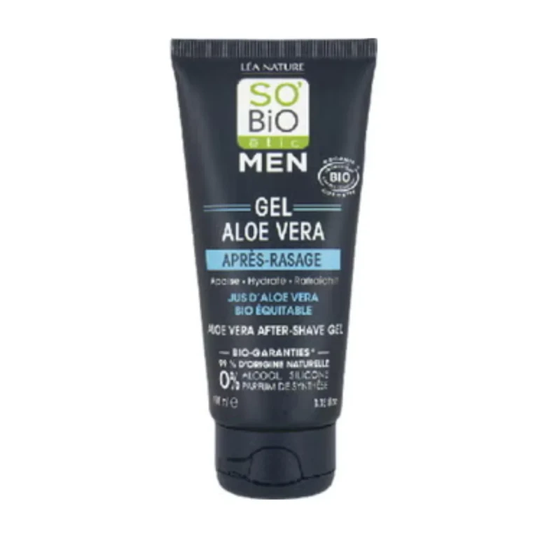 LÉa nature so bio étic MEN'S Aloe Vera Aftershave Gel, 100 ml