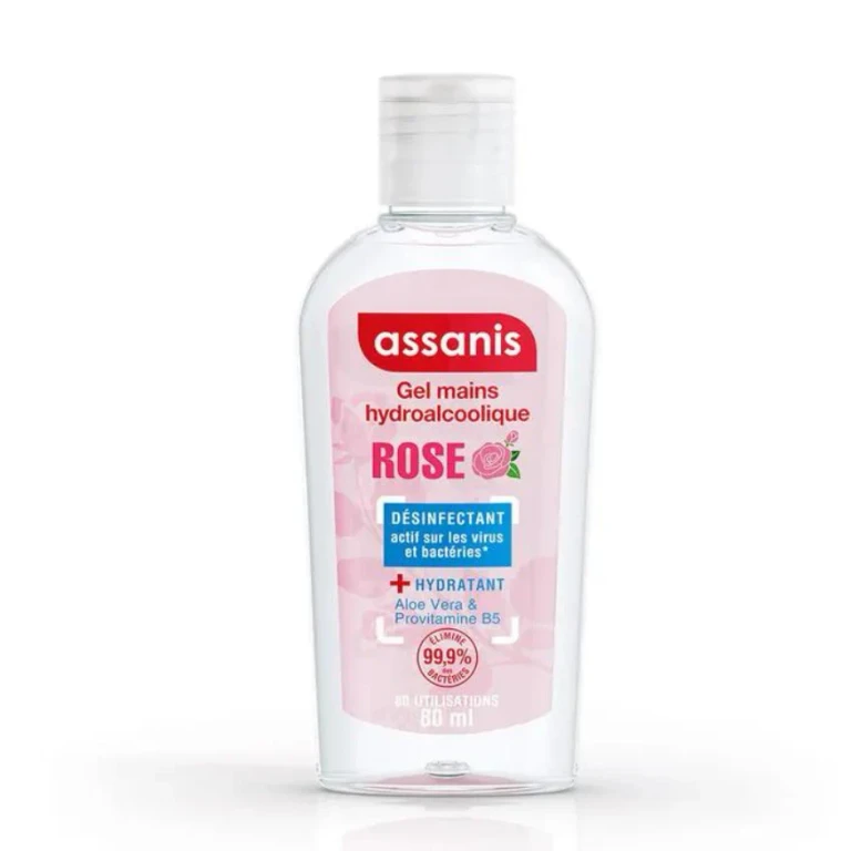 Pocket Scented Hydroalcoholic Hand Gel Pink 80ml