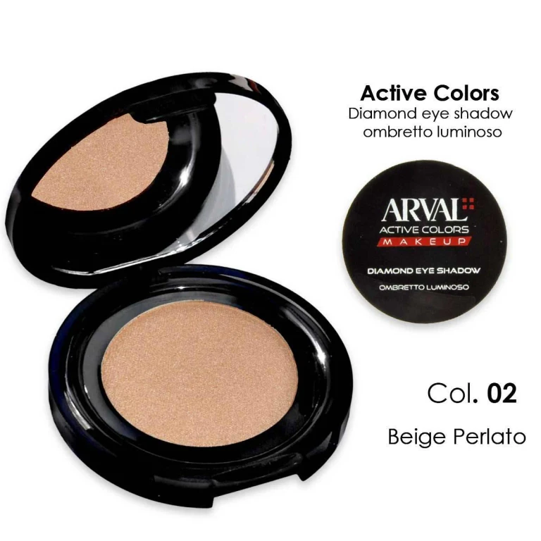 Diamond eyeshadow n. 02 - pearl beige luminous eyeshadow