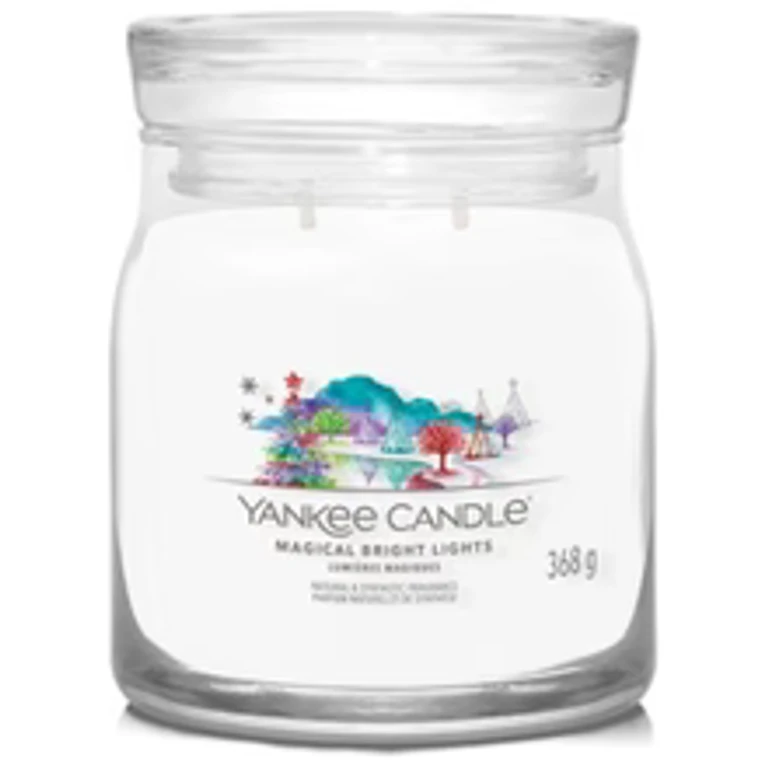 Signed candle Magical Bright Lights 368 g