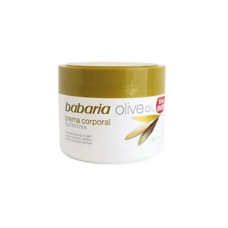 Moisturizing Body Cream with Olive Oil Babaria 250ml