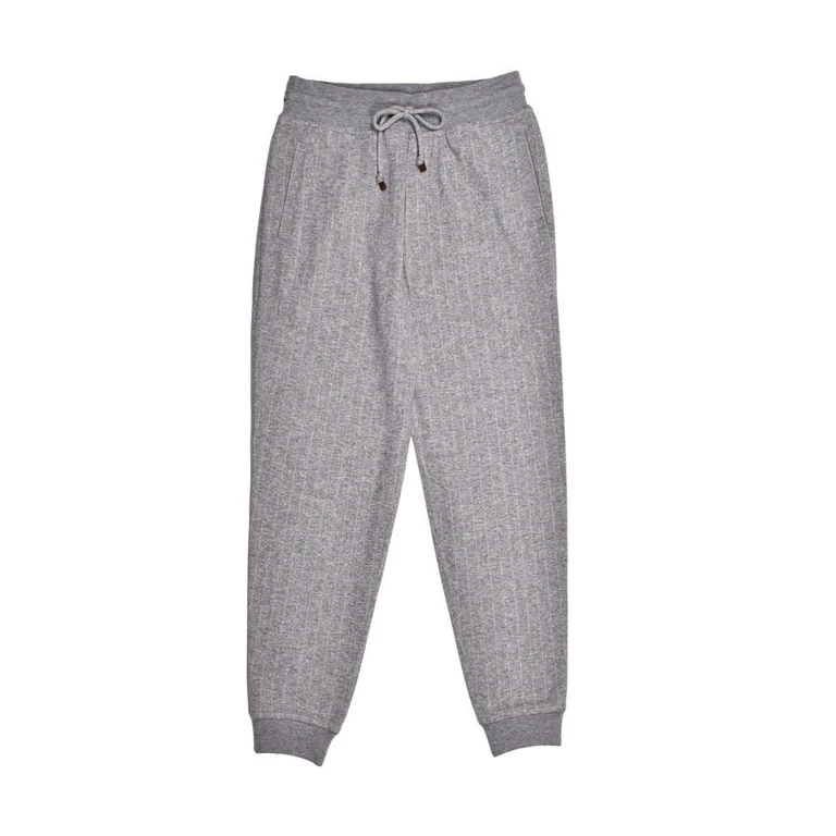 Pearl Grey Cashmere Blend Trousers