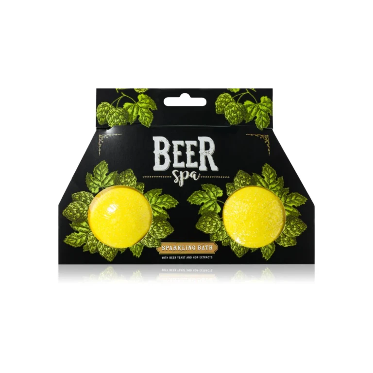 & Cosmetics Beer Spa Effervescent Bath Bombs 2X100 G