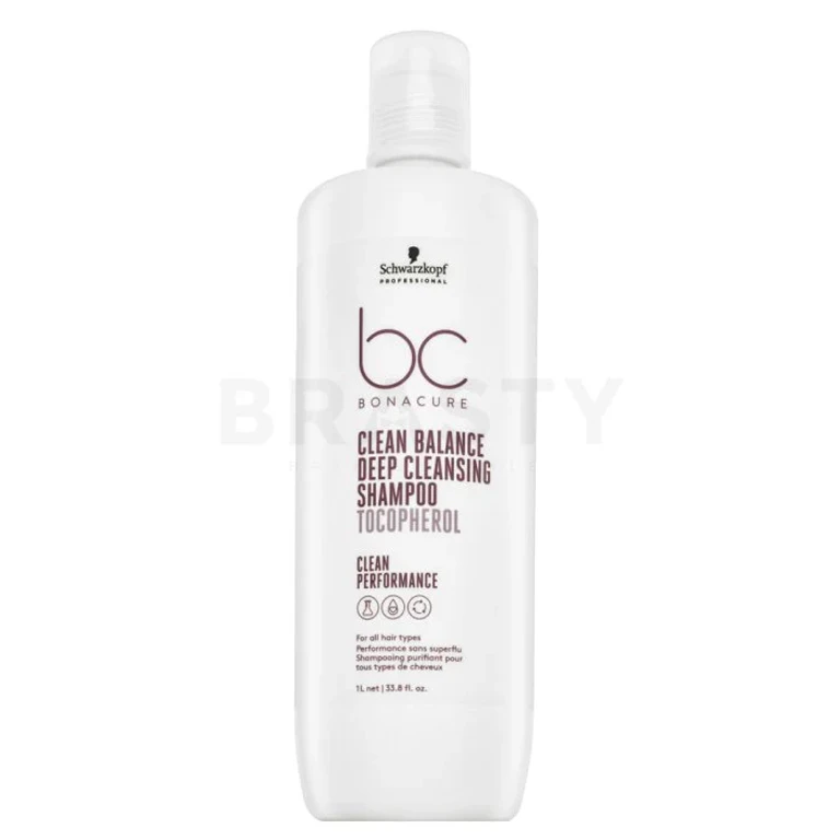 Professional BC Bonacure Clean Balance Deep cleansing shampoo Tocopherol 1000 ml