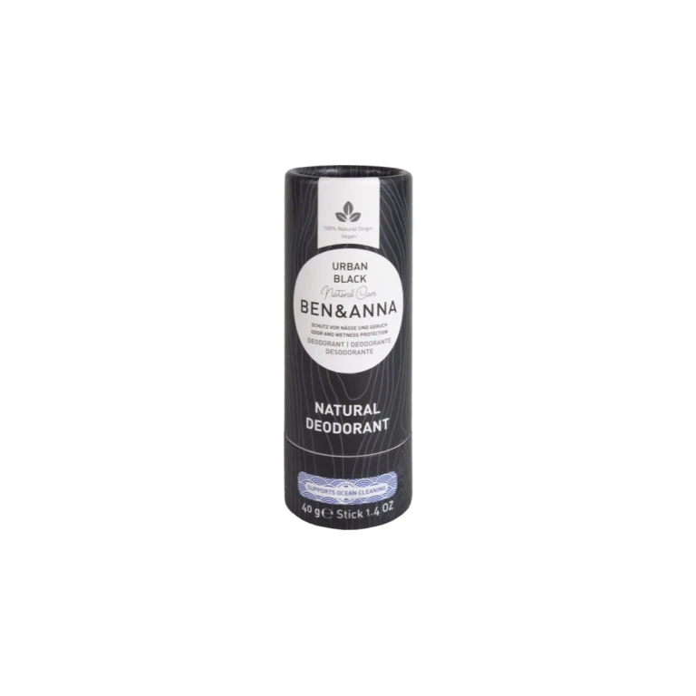 BEN&ANNA Natural Urban Black solid deodorant 40 g