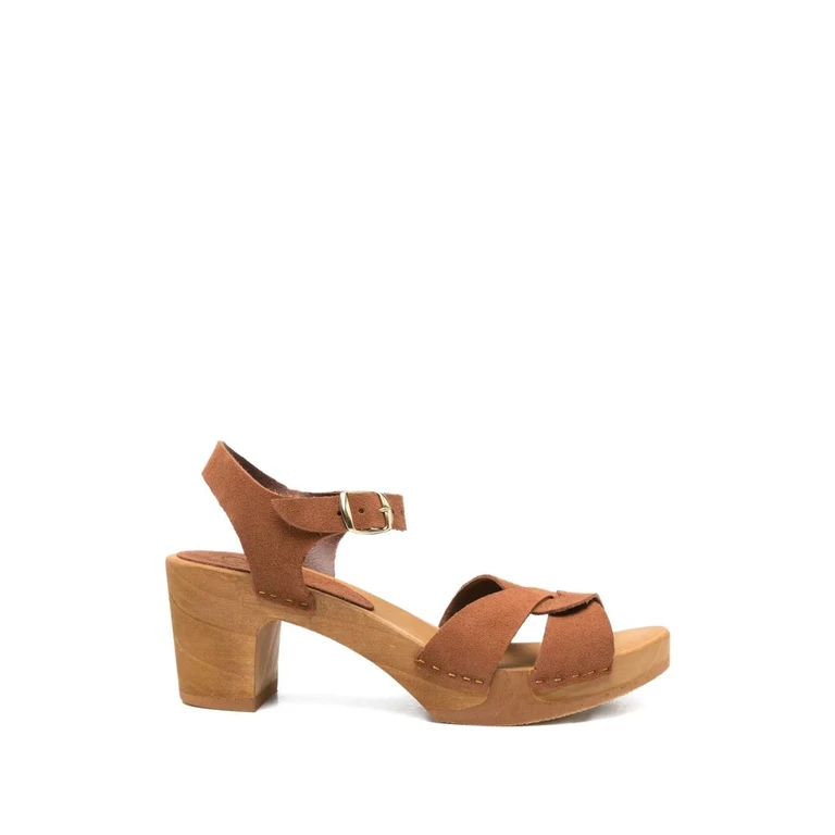 Cuir Mirror Medium Heel T. 065 Sandals
