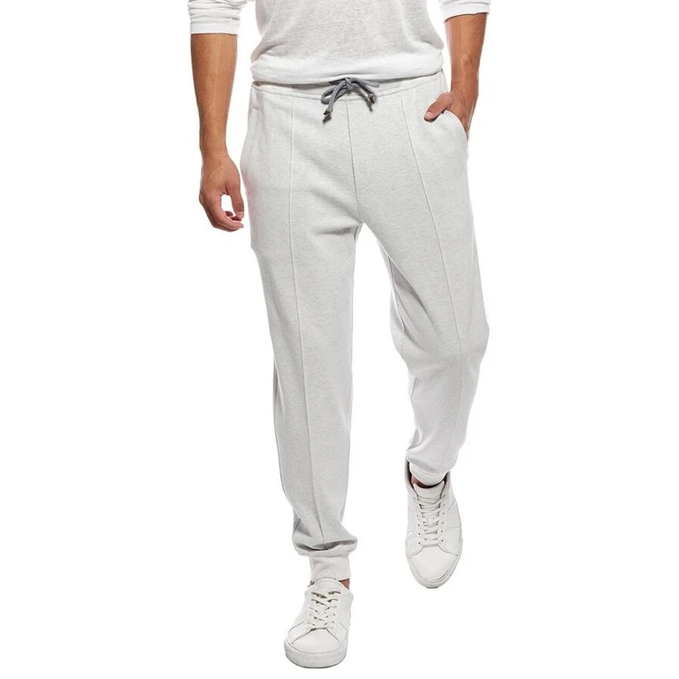 Light Grey Tailored Jogger Trousers