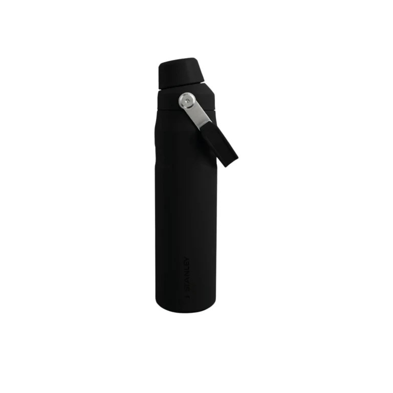 IceFlow™ Fast Flow Lid Stainless Steel Water Bottle Black 600ml