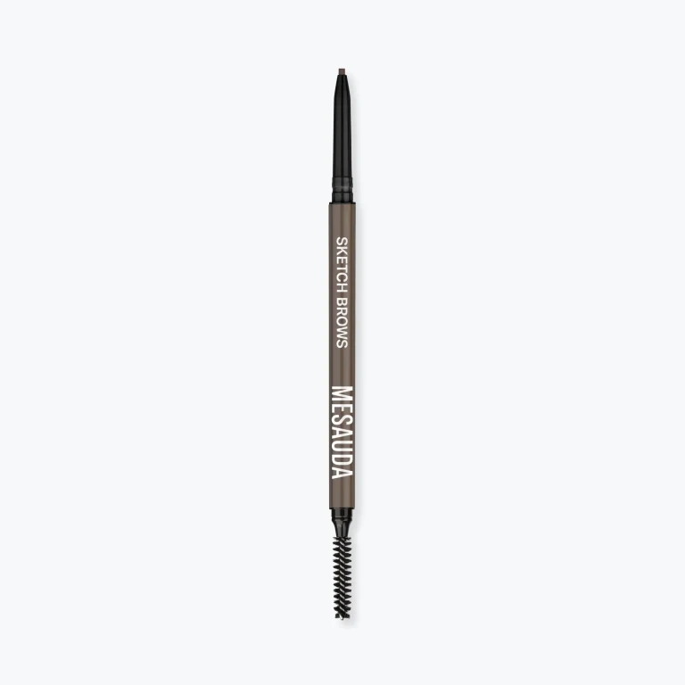 sketch brows brunette