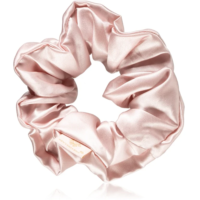 Silk Scrunchie Elastic Silk Hair Band Rose 1pcs