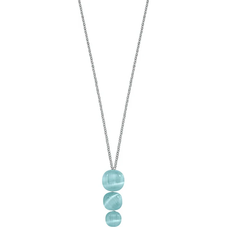 Silver Necklace Gemma Sakk73 (Chain, Pendant)