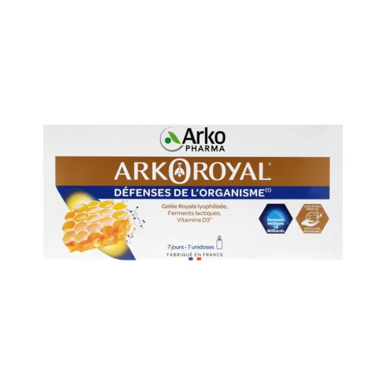 Arkoroyal Body Defenses Royal Jelly 7 single doses