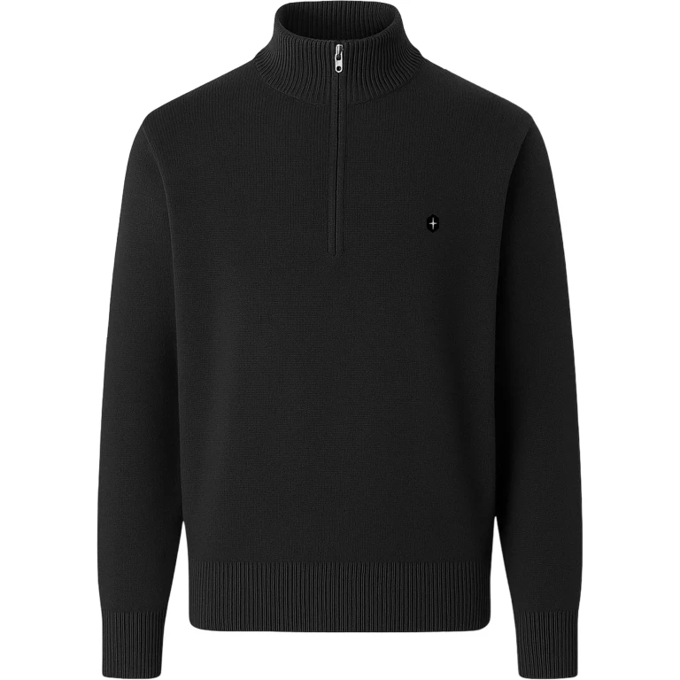 Niel Half-Zip Mock Neck Sweater - Men's