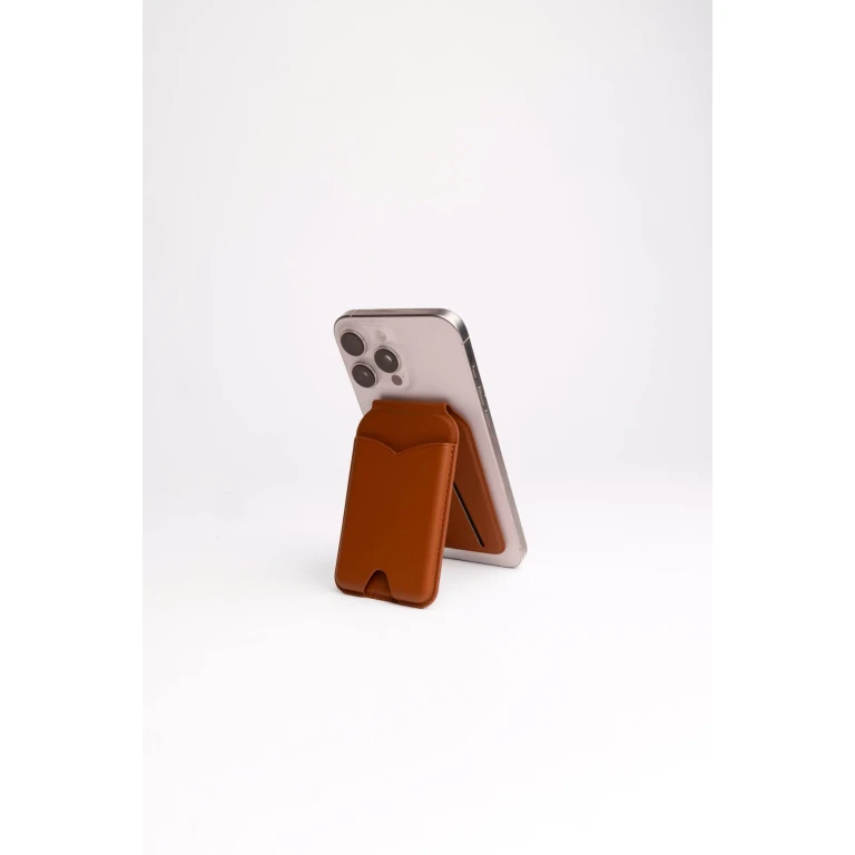 Magnetic Wallet + Mirror Phone Stand