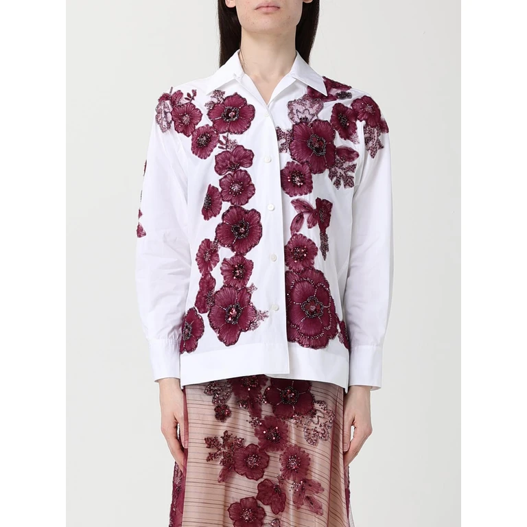 Shirt Woman color White (MCAM774BI7BX)
