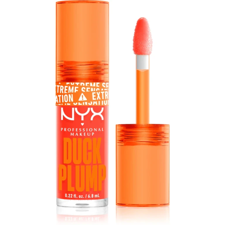 Professional Makeup Duck Plump Volumizing Lip Gloss Color 13 Peach Out 7 ml