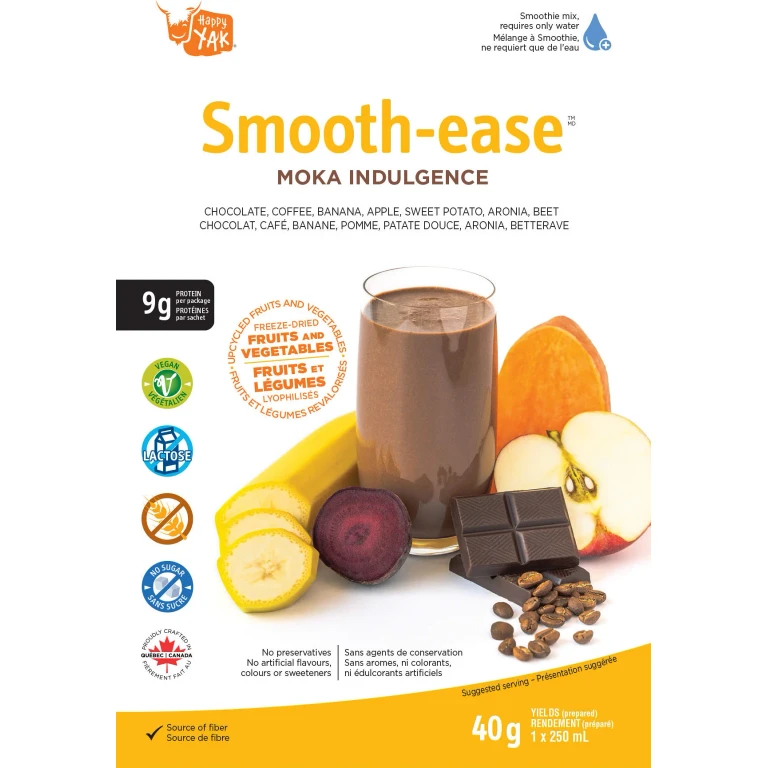 Smooth-Ease Moka Indulgence 4x40g Vegan High Protein