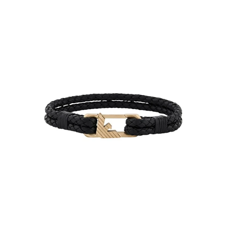 Black Leather Bracelet Egs3245710