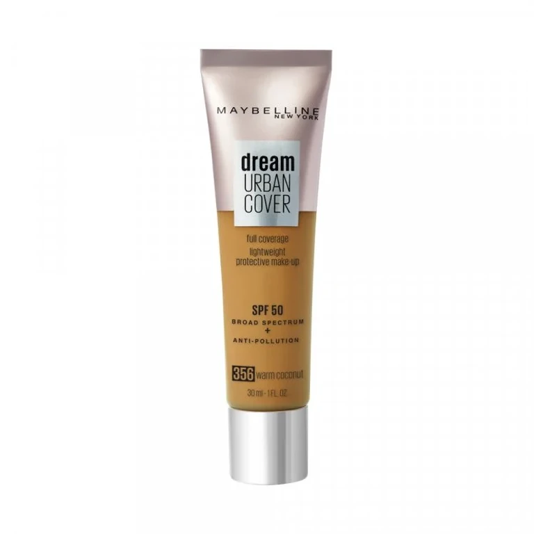 Dream Urban Cover Full Cover Cream Foundation 356 Warm Coconut SPF 50 30 ml