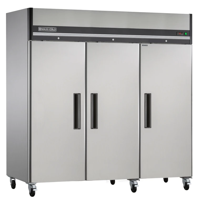 X-Series Triple Door Commercial Reach-In Refrigerator (72 cu. ft.) - Liftgate:- Liftgate Delivery