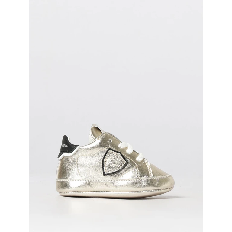 Junior Laminated Leather Sneakers Philippe Model (832612)