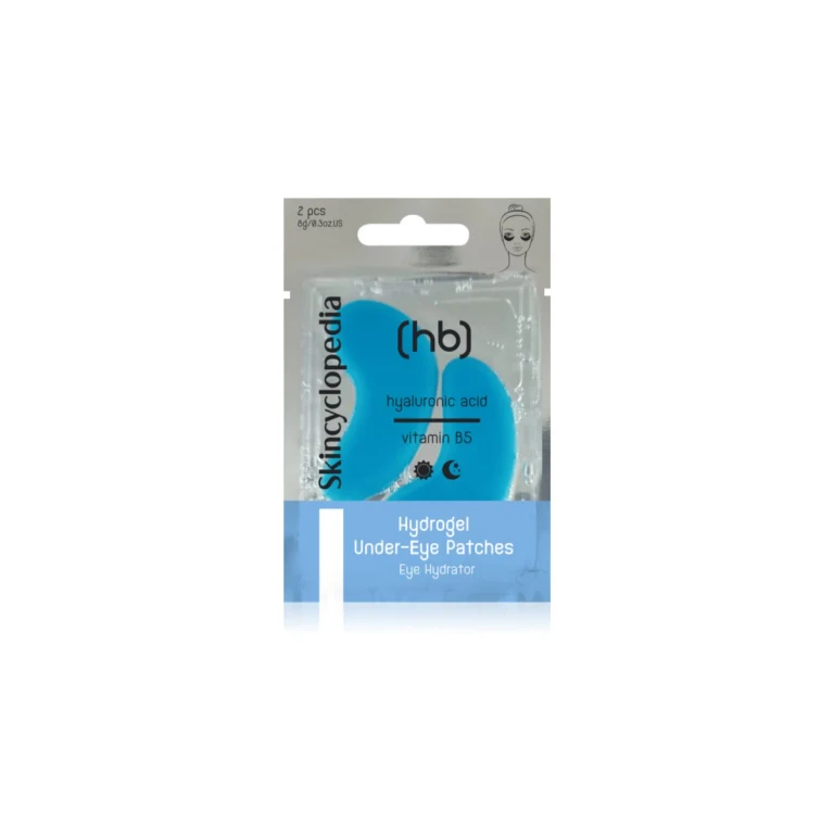 Hydrogel eye contour mask with hyaluronic acid 2 pieces