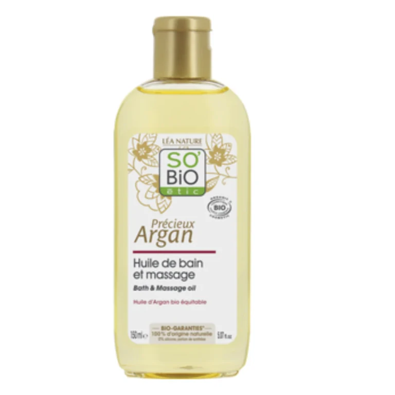 LÉa nature so bio étic Precious Argan - Bath & Massage Oil, 150 ml