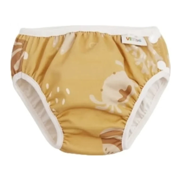 Swim Diaper-Pants L, Yellow Whale