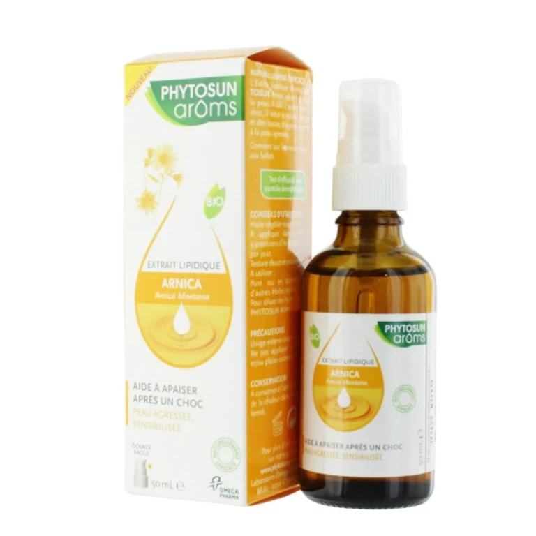 Phytosun Aroms Organic Arnica Vegetable Oil 50ml