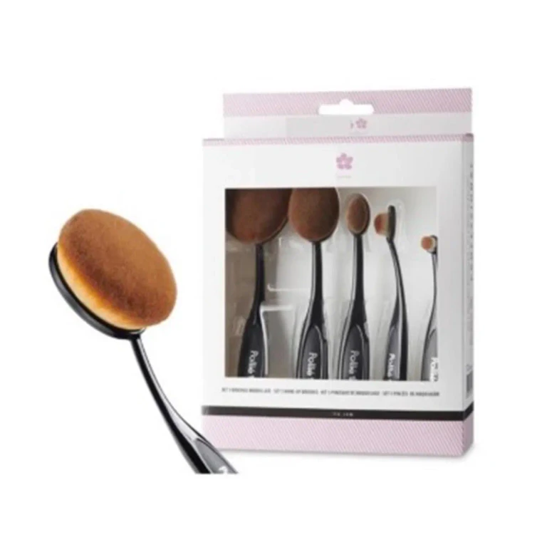Makeup set Eurostil 5 brushes 5 pieces