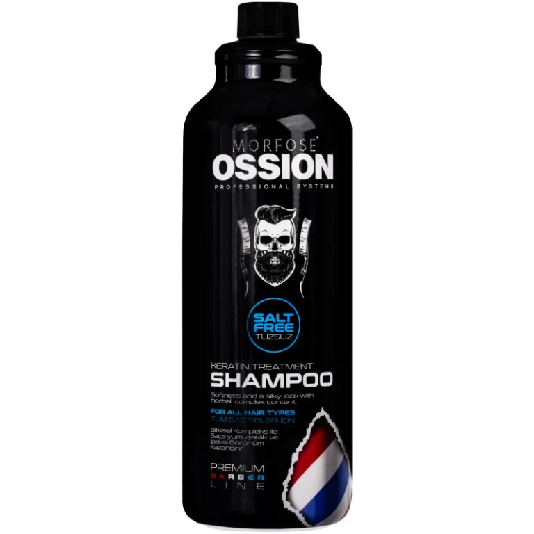 Salt-free keratin shampoo Morfose Ossion 1000 ml