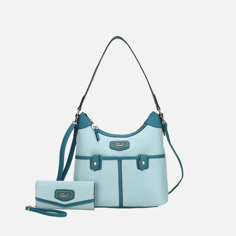 by Mia K. - Harper Nylon Shoulder Bag and set