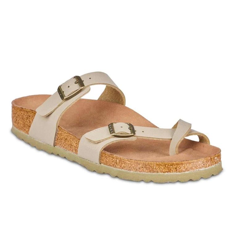 Mayari Birko-Flor Leather Sandals
