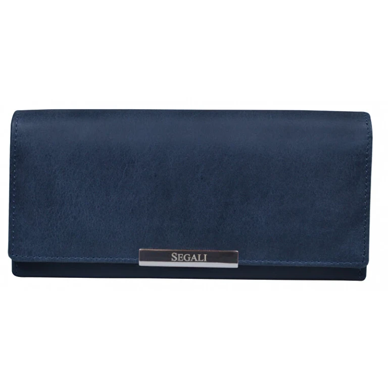 Women's Leather Wallet indigo