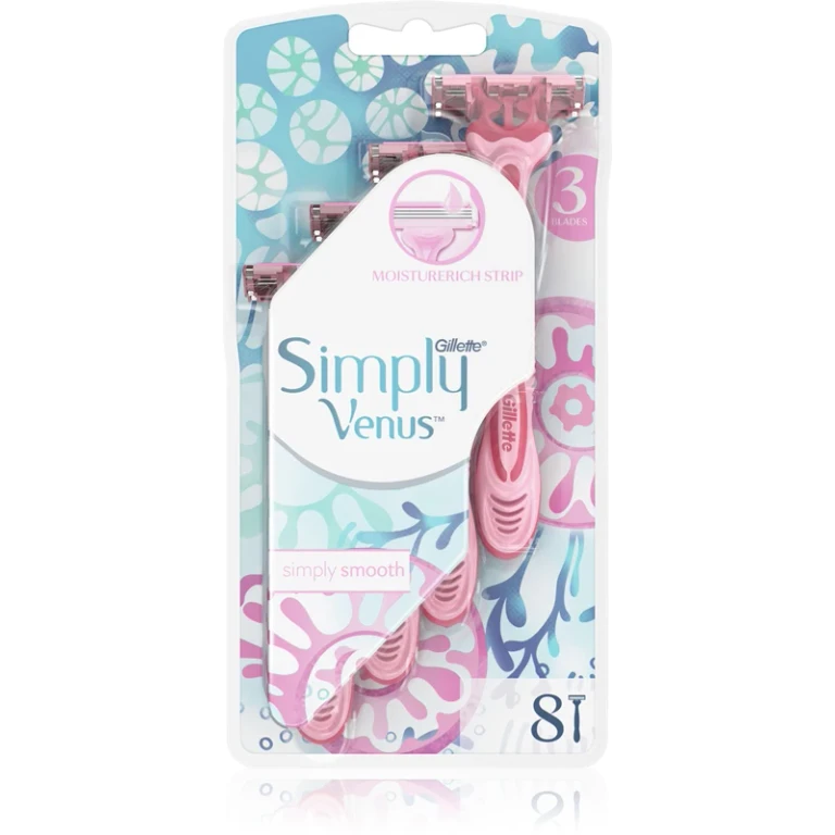 Venus Simply Disposable Razors 8 Pieces
