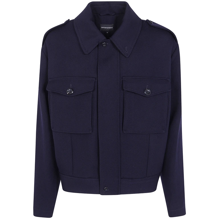 Jacket Wool "Denim Classic Jacket"