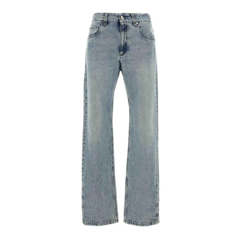 Wolight Blue Straight Trousers