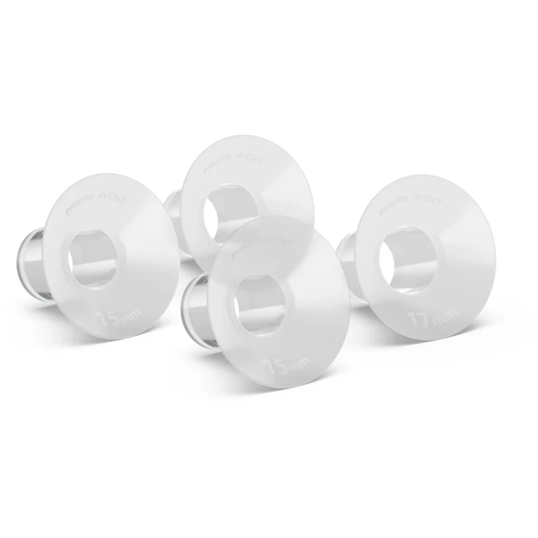 Philips Avent Hands-Free Premium Plus SCF554/11 accessori for nipples 15mm/17mm 4 pieces