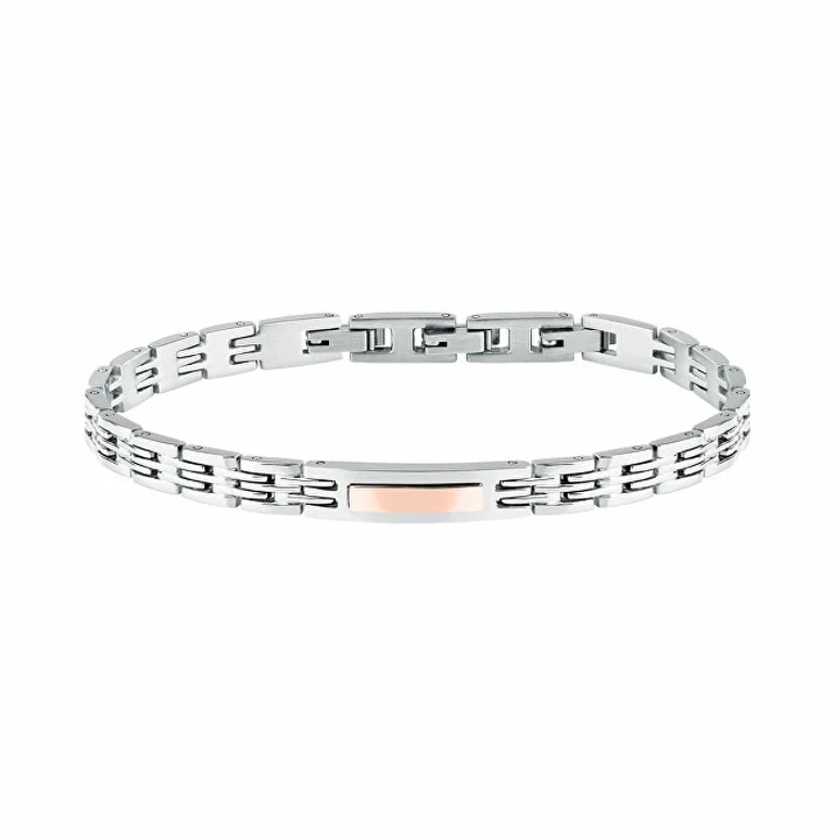 Two-tone Steel Bracelet Without Tempo T-Steel Tjaxv34