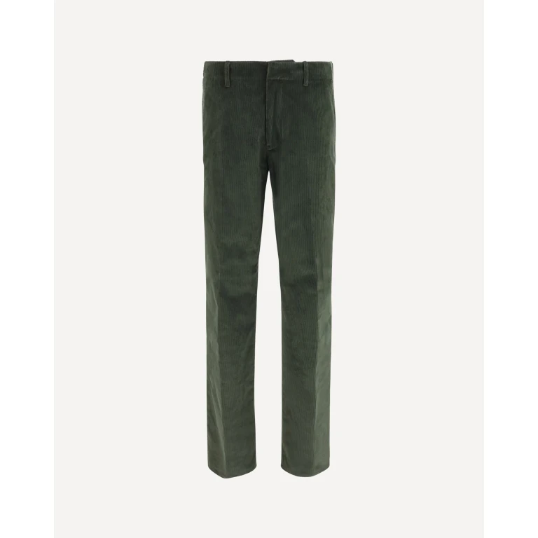 ETRO Roma stretch cotton corduroy Pants Male 50
