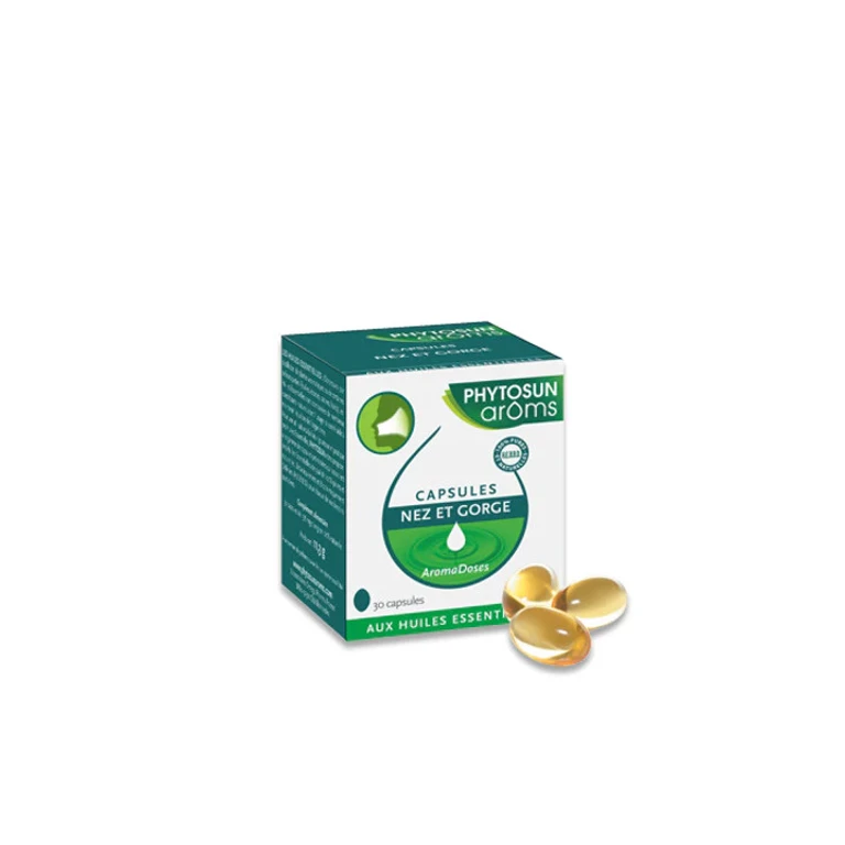 Breathing Aromadose Nose and Throat 30 capsules