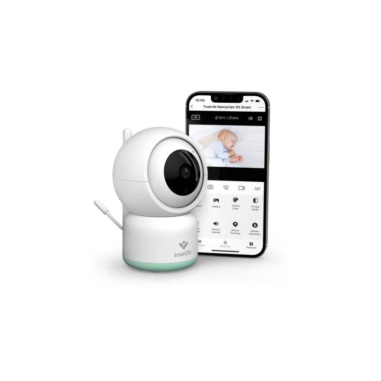 NannyCam R3 Smart Digital Video Baby Monitor